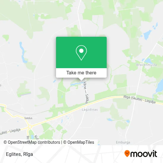 Eglites map