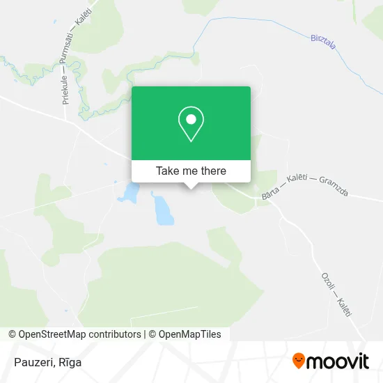 Pauzeri map