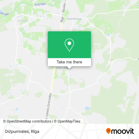 Dižpurmales map