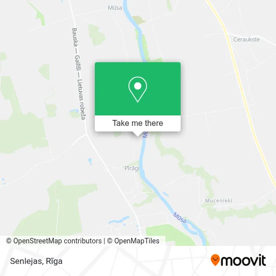 Senlejas map