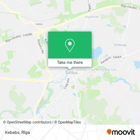 Kebabs map