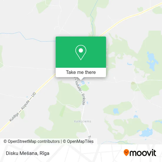 Disku Mešana map