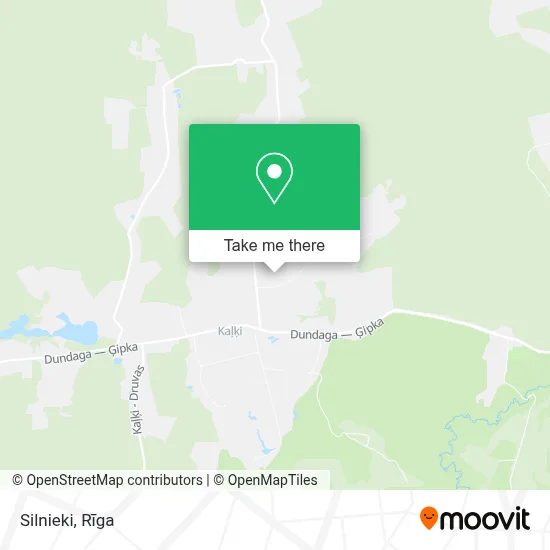 Silnieki map