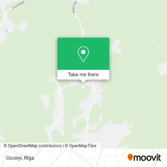 Ozoliņi map