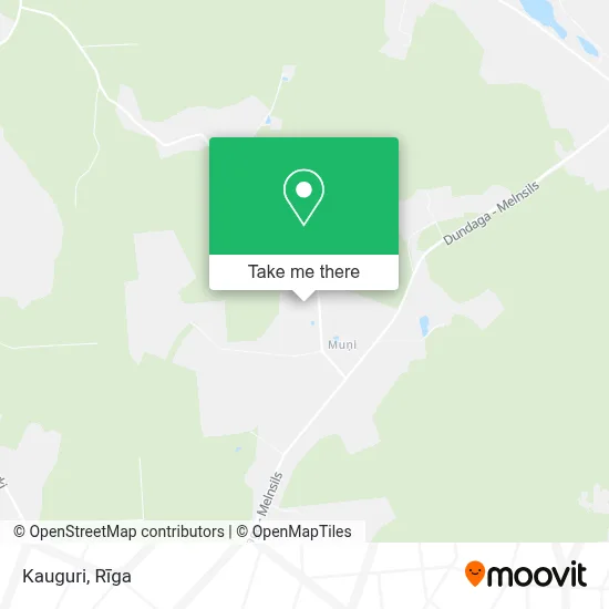 Kauguri map