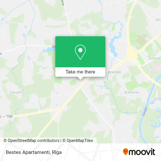 Bestes Apartamenti map
