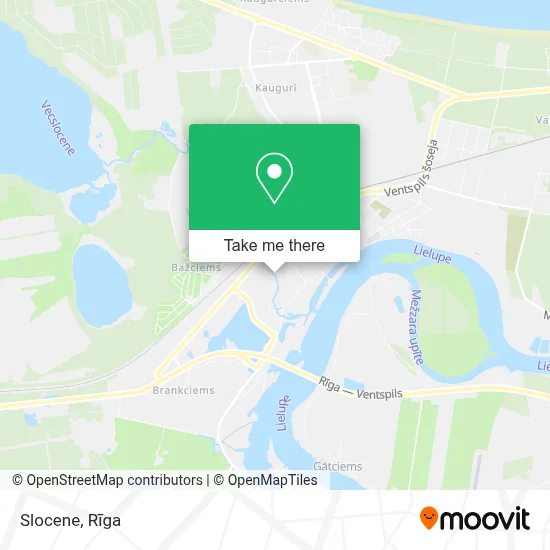 Slocene map