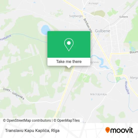 Translavu Kapu Kapliča map