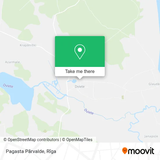 Pagasta Pārvalde map