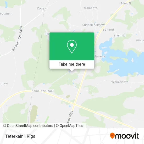 Teterkalni map