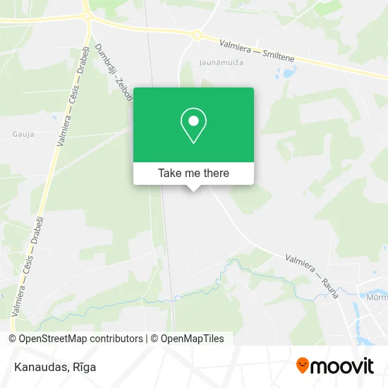 Kanaudas map