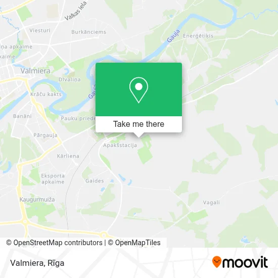 Valmiera map