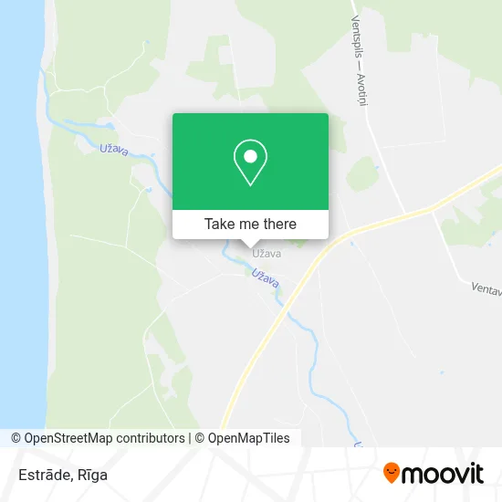 Estrāde map