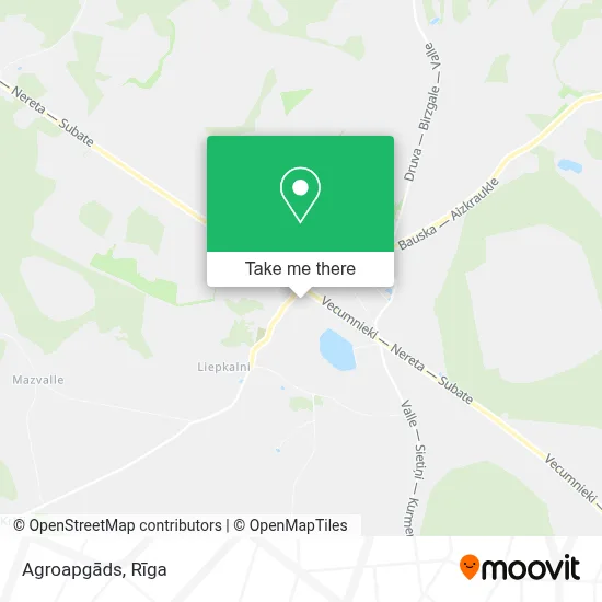 Agroapgāds map