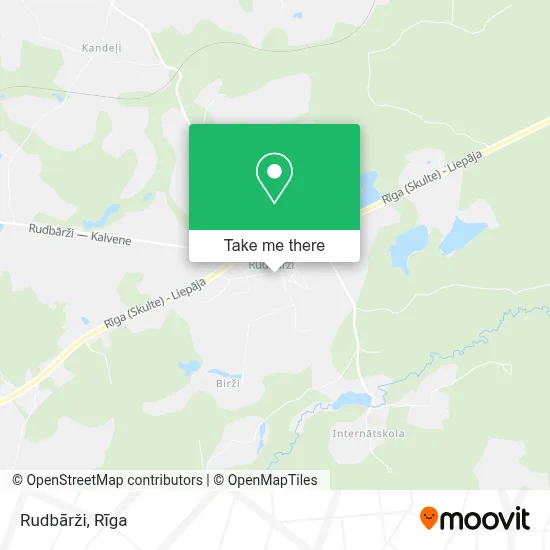 Rudbārži map
