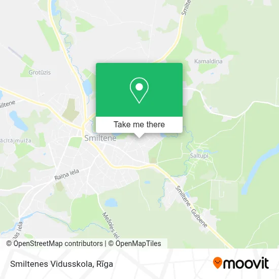 Smiltenes Vidusskola map