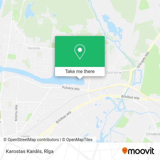 Karostas Kanāls map