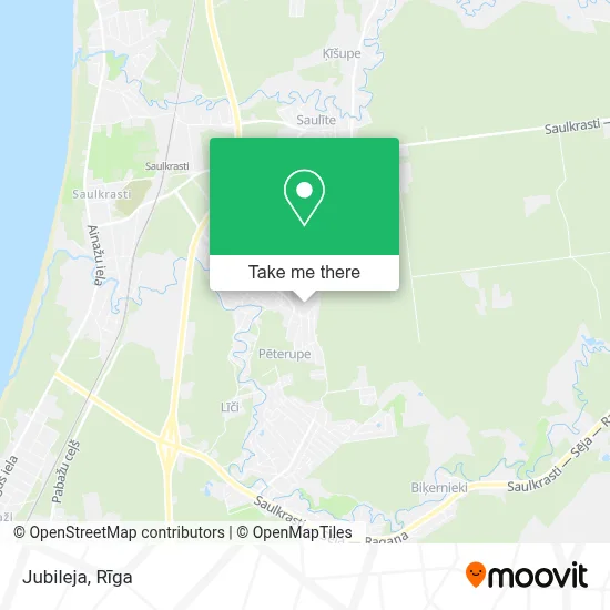 Jubileja map