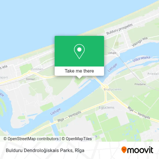 Bulduru Dendroloģiskais Parks map