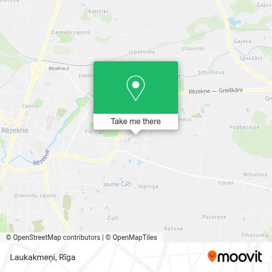 Laukakmeņi map