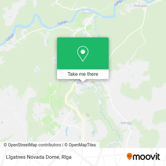 Līgatnes Novada Dome map