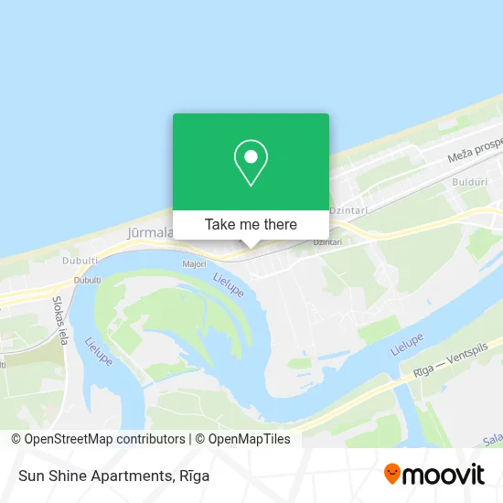 Sun Shine Apartments map