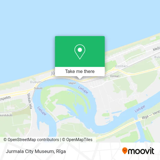 Jurmala City Museum map