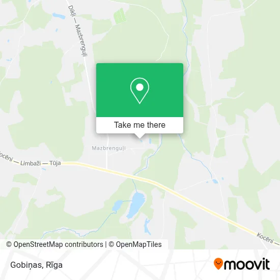 Gobiņas map