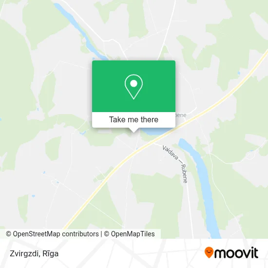 Zvirgzdi map