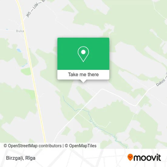Birzgaļi map