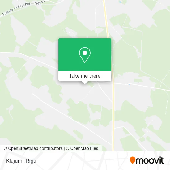 Klajumi map
