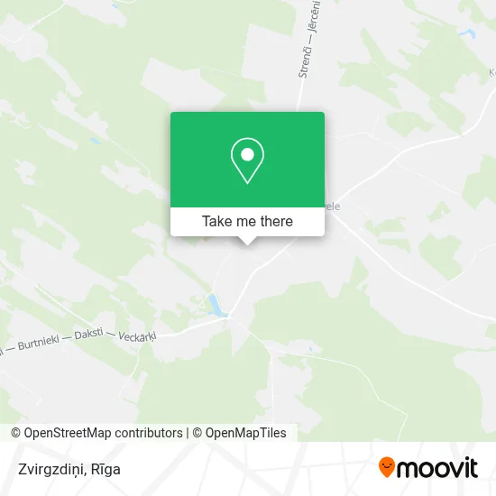 Zvirgzdiņi map