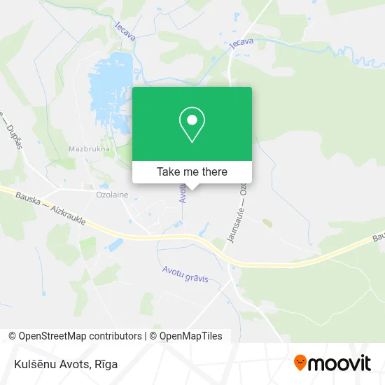 Kulšēnu Avots map