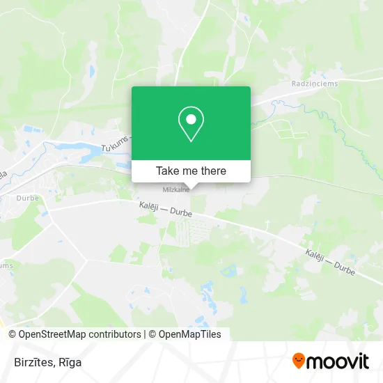 Birzītes map
