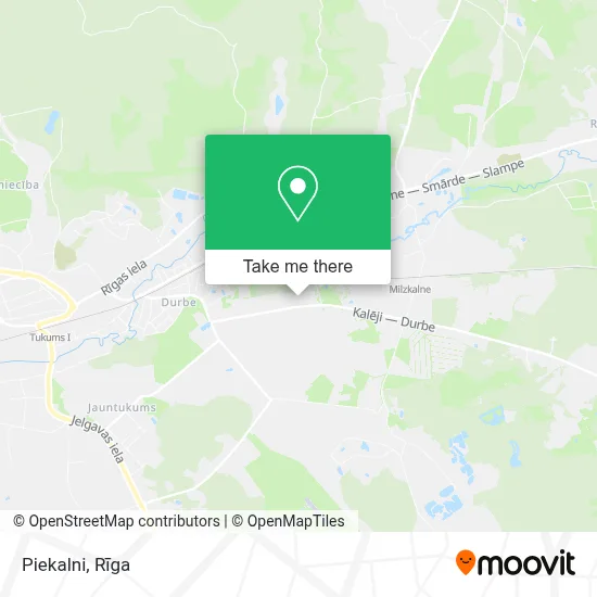 Piekalni map