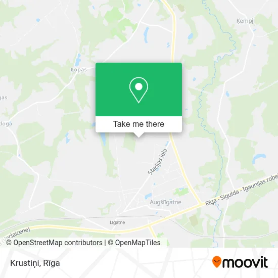 Krustiņi map