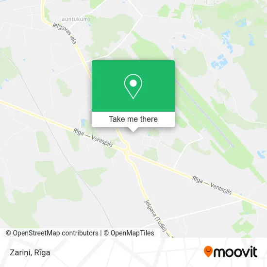 Zariņi map