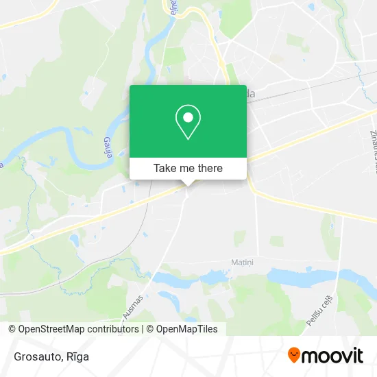 Grosauto map