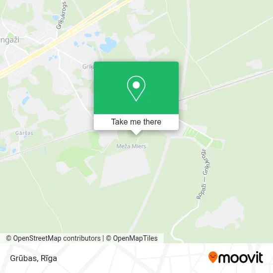 Grūbas map