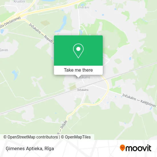 Ģimenes Aptieka map