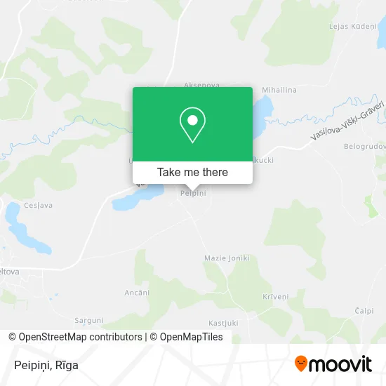 Peipiņi map