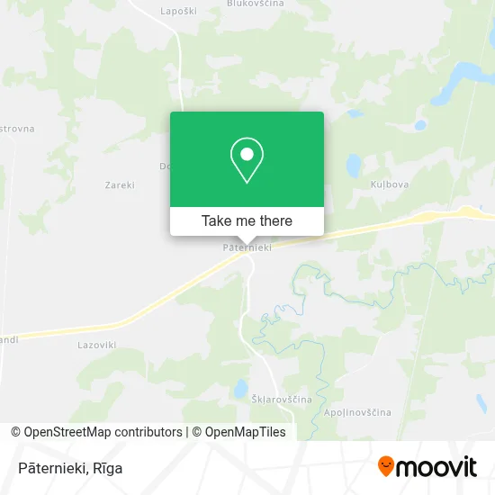 Pāternieki map