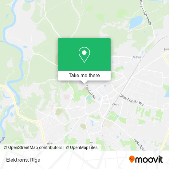 Elektrons map