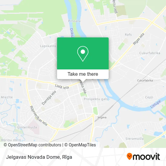 Jelgavas Novada Dome map