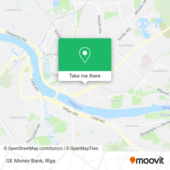 Ge Money Bank map