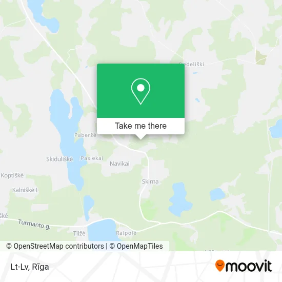 Lt-Lv map
