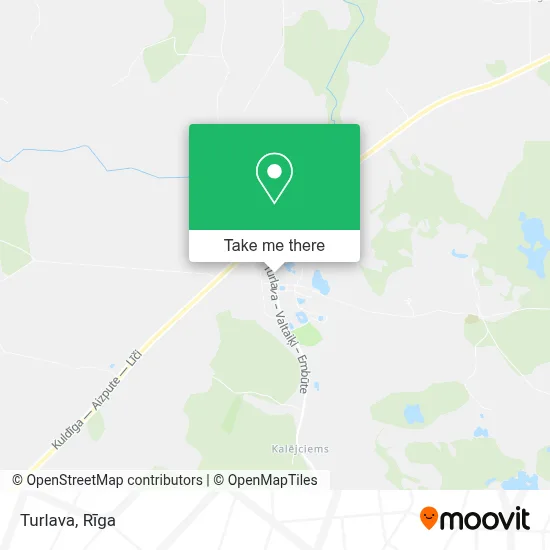 Turlava map