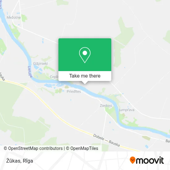 Žūkas map