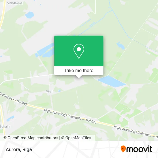 Aurora map