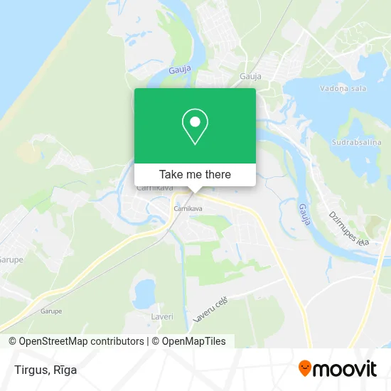 Tirgus map
